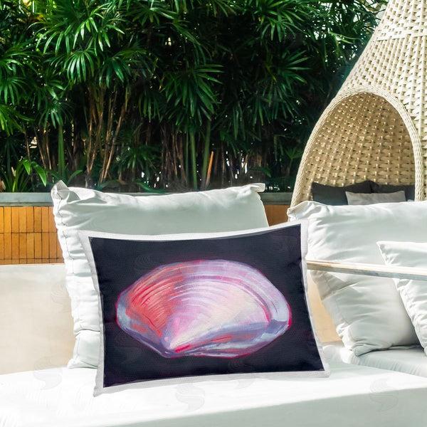 Stupell Industries Grace Popp | Pink Clam On Black