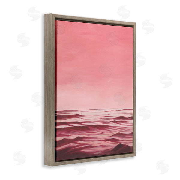 Stupell Industries Grace Popp | Pink Ocean Ripples