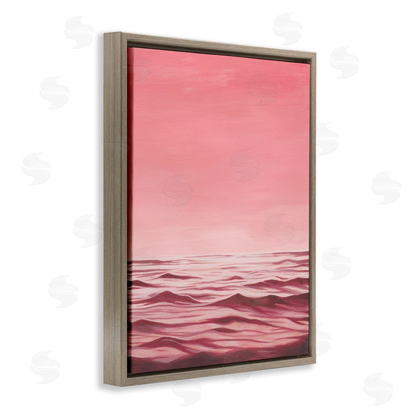 Stupell Industries Grace Popp | Pink Sea Waves