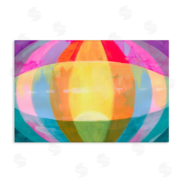 stupell industries Grace Popp | Rounded Neon Flare