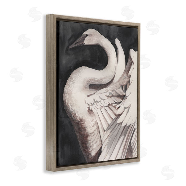 Stupell Industries Grace Popp | Swan Spreading Wings
