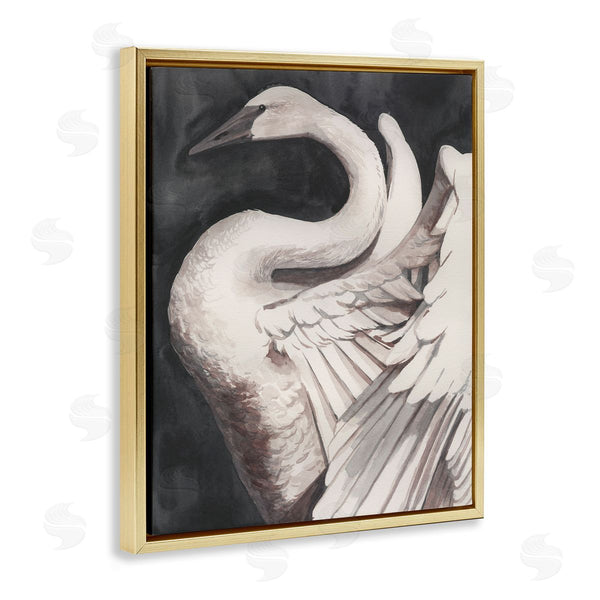 Stupell Industries Grace Popp | Swan Spreading Wings