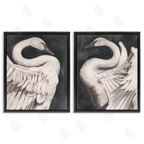 Stupell Industries Grace Popp | Swans Taking Flight