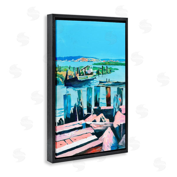 Stupell Industries Greg Gorham | Ocean's Blue Motif