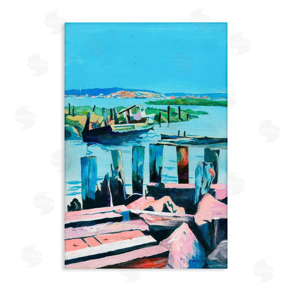 stupell industries Greg Gorham | Ocean's Blue Motif