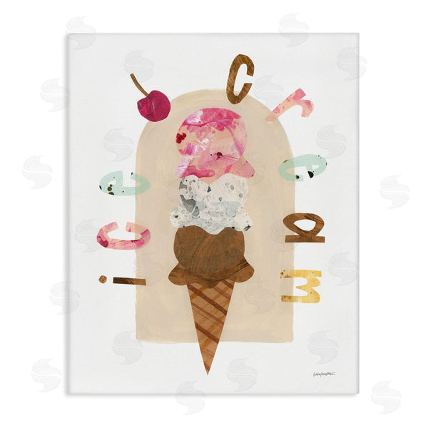 stupell industries Haley Knighten | Ice Cream Whimsy