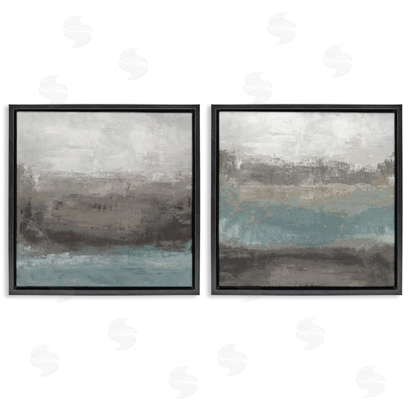 Stupell Industries Hannah Dawson | Dark Earth & Sea