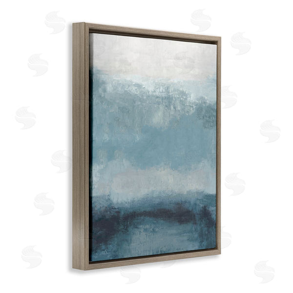 Stupell Industries Hannah Dawson | Misty Blue Layers