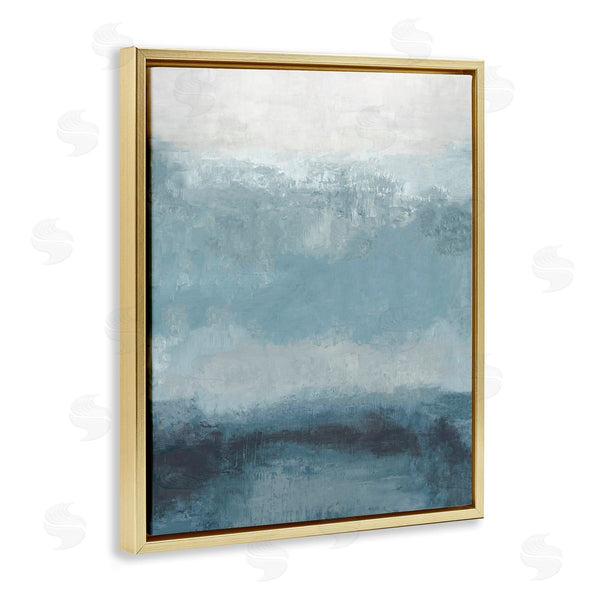 Stupell Industries Hannah Dawson | Misty Blue Layers