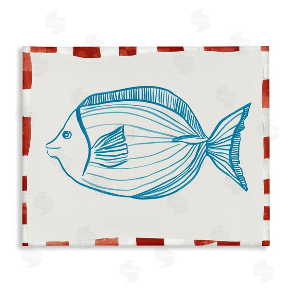 stupell industries Hannah Dawson | Ocean Fish Sketch