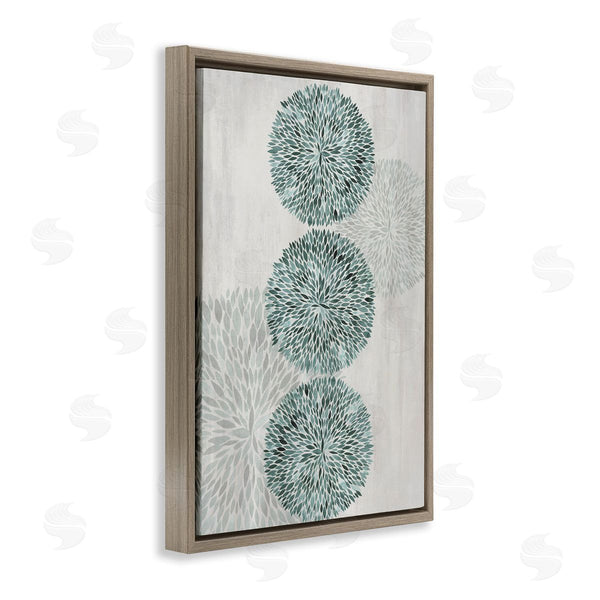 Stupell Industries Hannah Dawson | Round Leafy Whirl