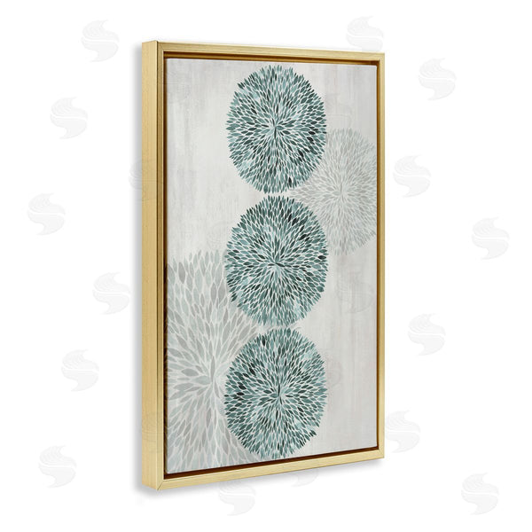 Stupell Industries Hannah Dawson | Round Leafy Whirl