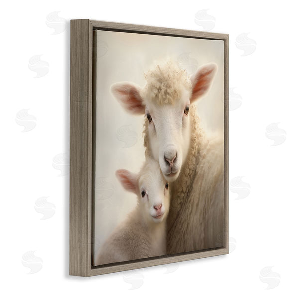 Stupell Industries Heidi Kuntz | Lamb & Sheep Cuddles