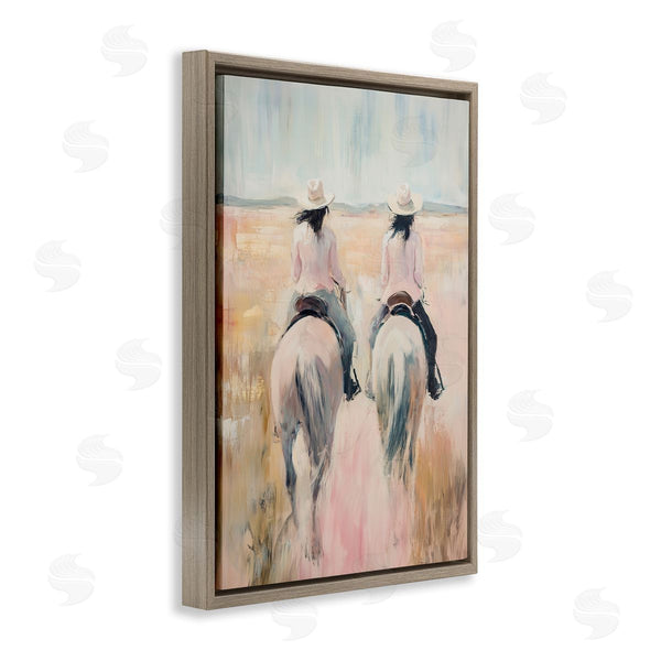 Stupell Industries Heidi Kuntz | Twin Cowgirl Riders