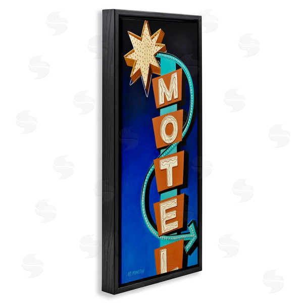 Stupell Industries Heidi Martin | Retro Hotel Motel