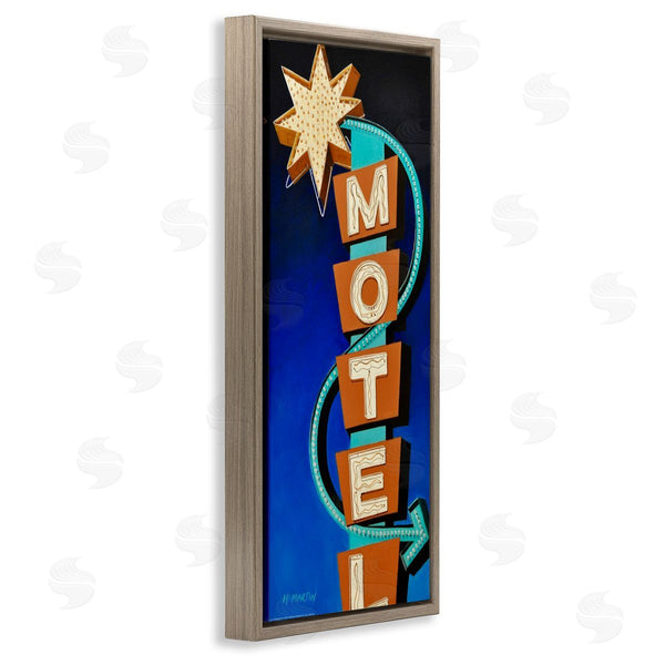 Stupell Industries Heidi Martin | Retro Hotel Motel