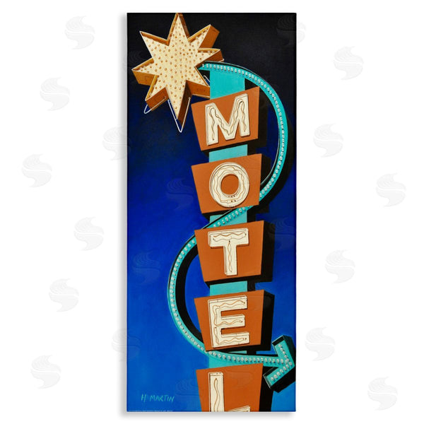 stupell industries Heidi Martin | Retro Hotel Motel