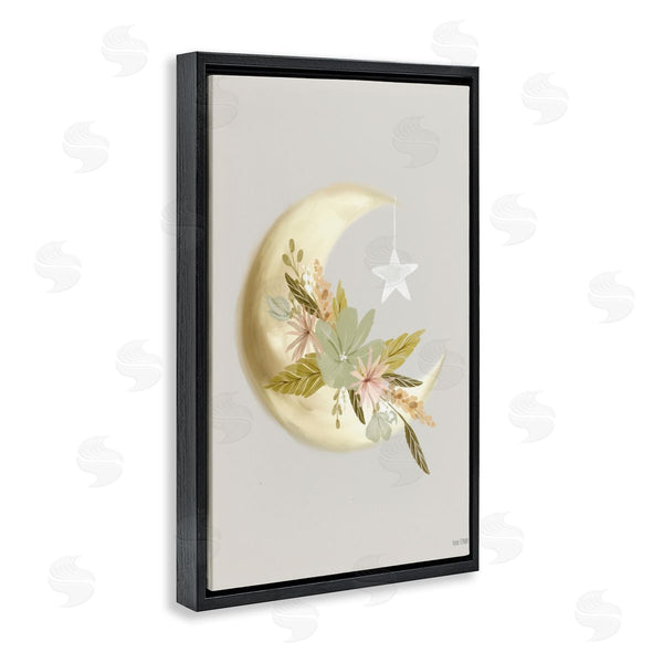 Stupell Industries House Fenway | Moon With Flowers