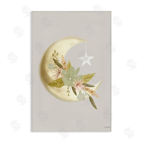 stupell industries House Fenway | Moon with Flowers