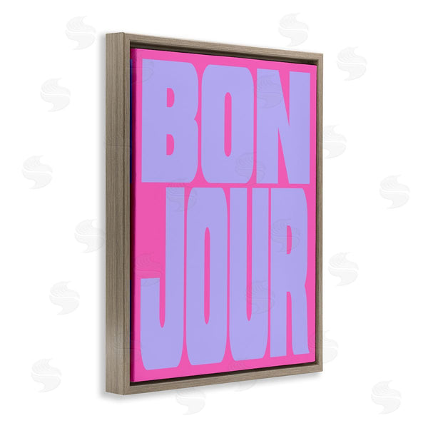 Stupell Industries House Of Lulu | Bonjour Pink & Blue