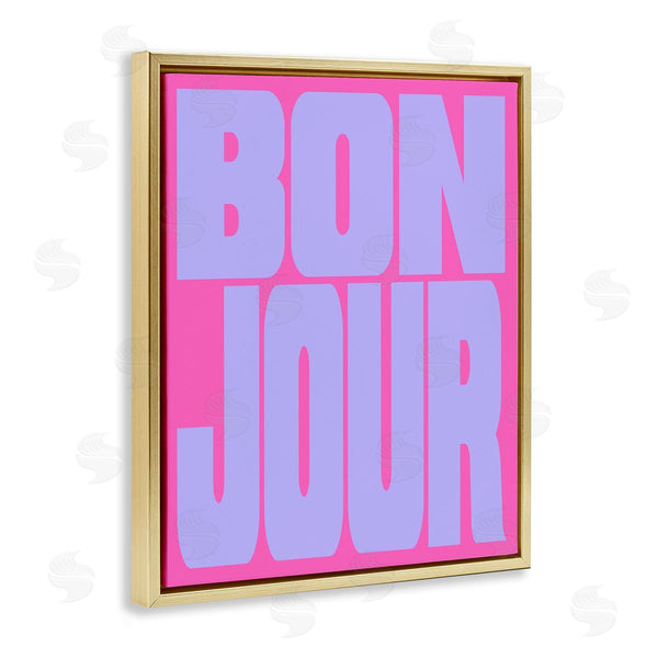 Stupell Industries House Of Lulu | Bonjour Pink & Blue