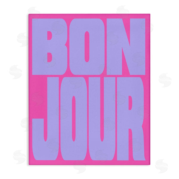 stupell industries House of Lulu | Bonjour Pink & Blue