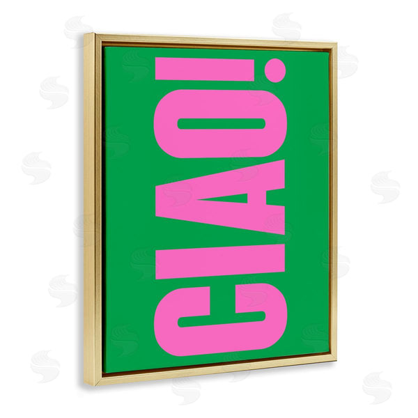 Stupell Industries House Of Lulu | Ciao Pink & Green