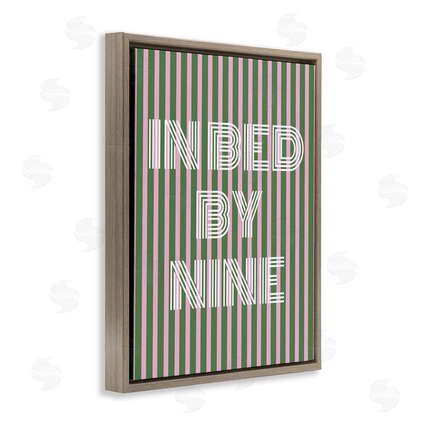 Stupell Industries House Of Lulu | In Bed By Nine
