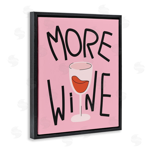 Stupell Industries House Of Lulu | More Wine On Pink