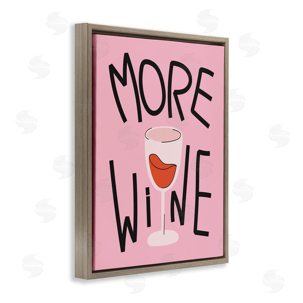 Stupell Industries House Of Lulu | More Wine On Pink