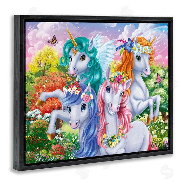 Stupell Industries Image World | Cute Unicorn Selfie