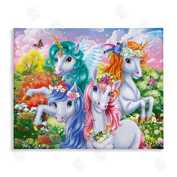 stupell industries Image World | Cute Unicorn Selfie