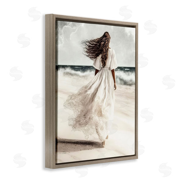 Stupell Industries Incado | Beach Stroll Sea Spray