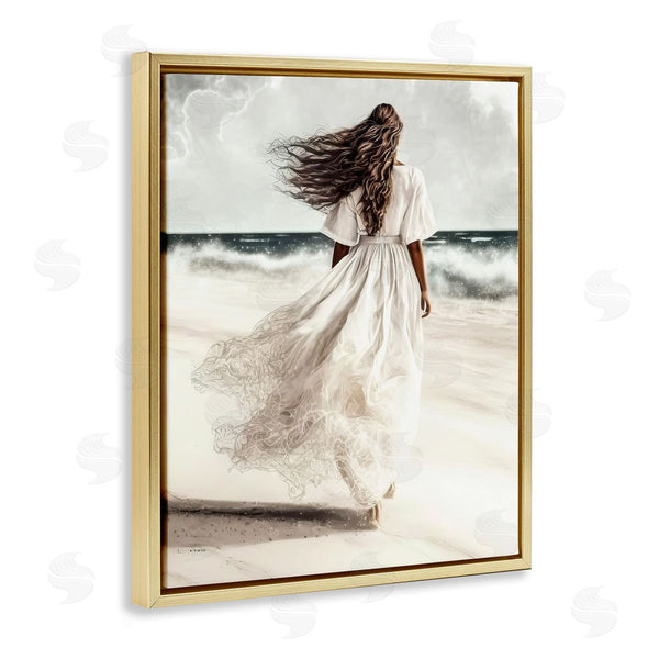 Stupell Industries Incado | Beach Stroll Sea Spray