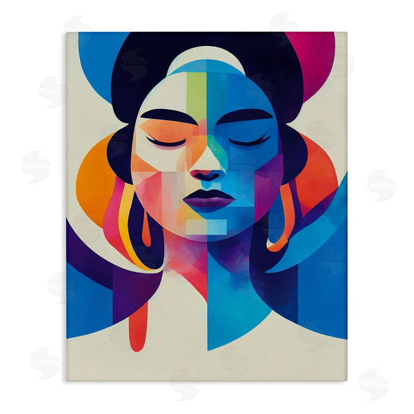 stupell industries Incado | Bold Hue Woman's Face