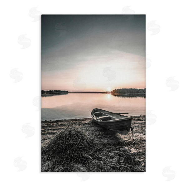 stupell industries Incado | Deserted Canoe on Shore