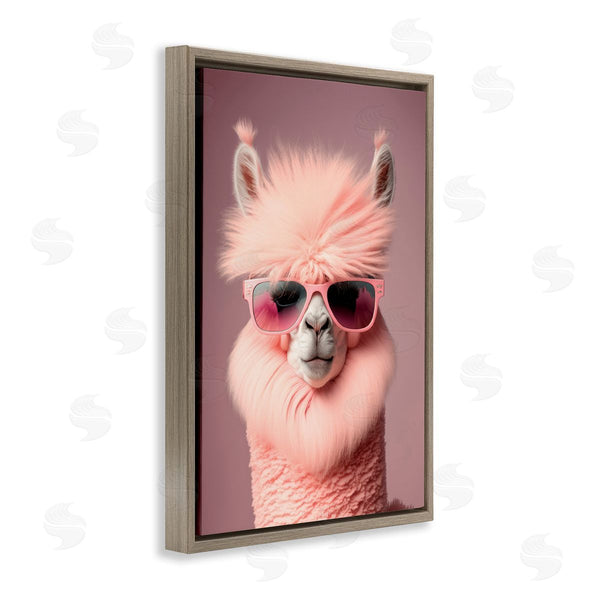 Stupell Industries Incado | Fluffy Pink Glam Alpaca