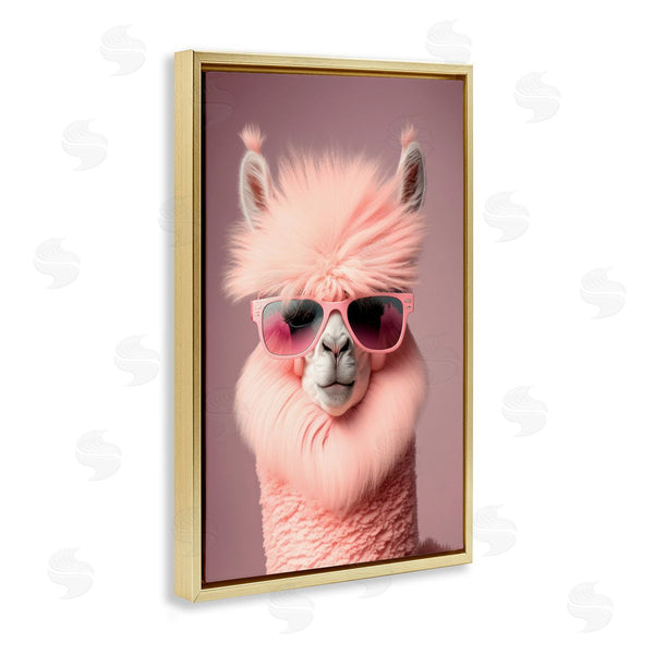 Stupell Industries Incado | Fluffy Pink Glam Alpaca
