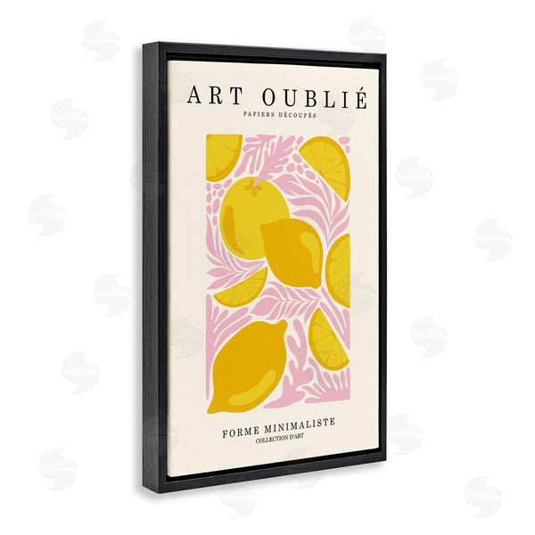 Stupell Industries Incado | Lemons On Pink Florals