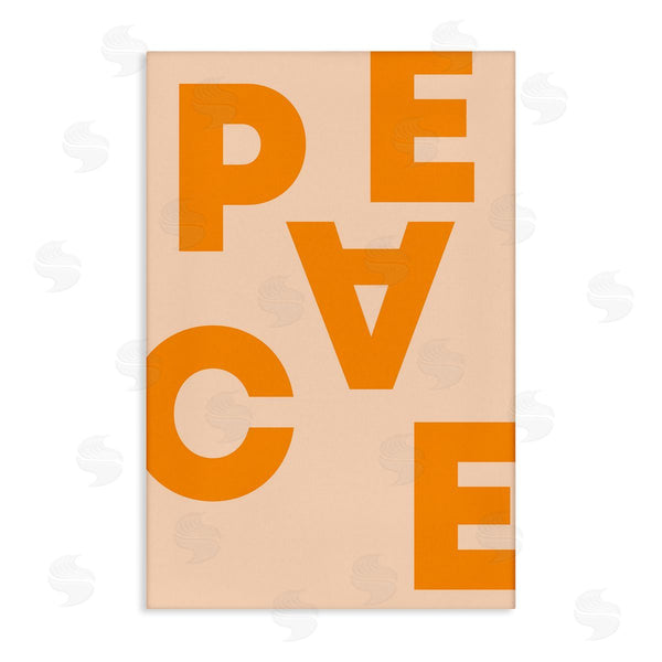 stupell industries Incado | Peace Orange Typography