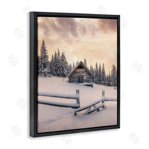 Stupell Industries Incado | Rural Winter Cabin