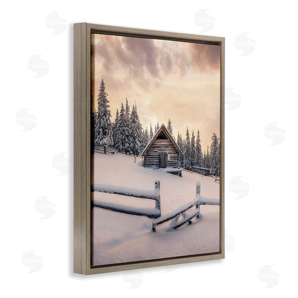 Stupell Industries Incado | Rural Winter Cabin