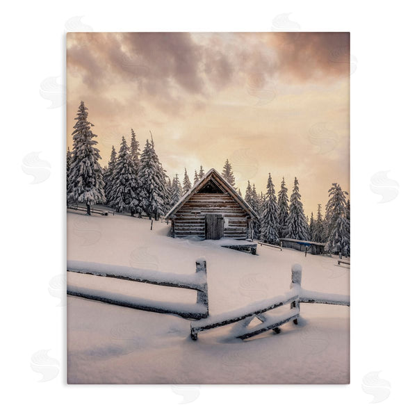 stupell industries Incado | Rural Winter Cabin