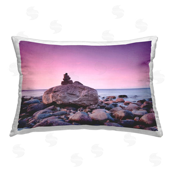 stupell industries Incado | Stacked Rocks on Shore