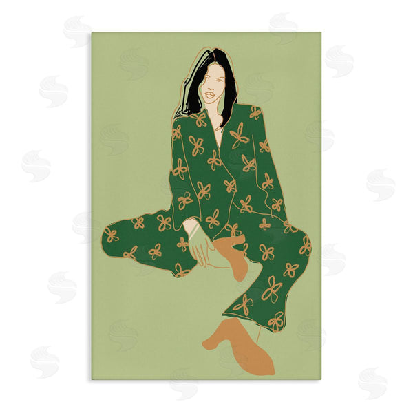 stupell industries Incado | Stylish Girl Sitting