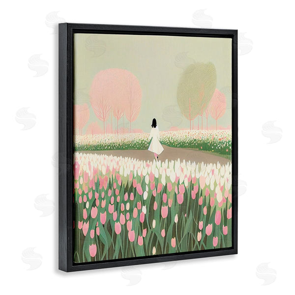 Stupell Industries Incado | Walking In Tulip Meadow