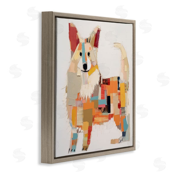 Stupell Industries Irena Orlov | Abstract Collie Dog