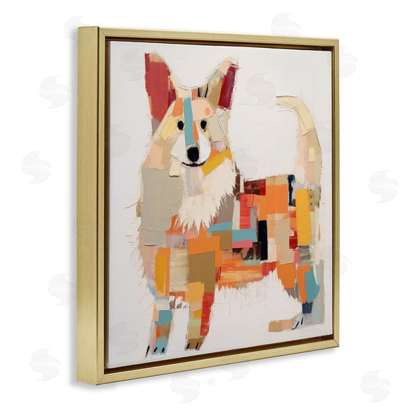 Stupell Industries Irena Orlov | Abstract Collie Dog