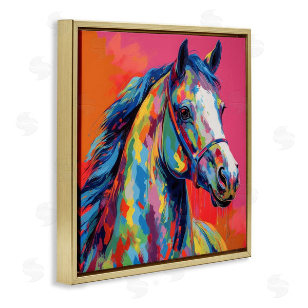 Stupell Industries Irena Orlov | Abstract Hue Horse