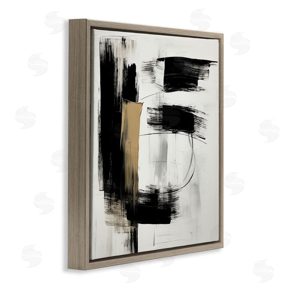 Stupell Industries Irena Orlov | Black Brush Strokes